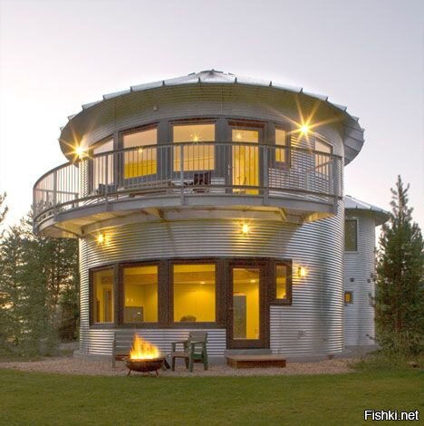 Круглый дом, где "