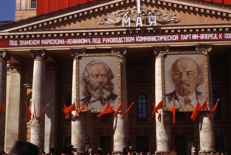 Москва 1961 года в цвете