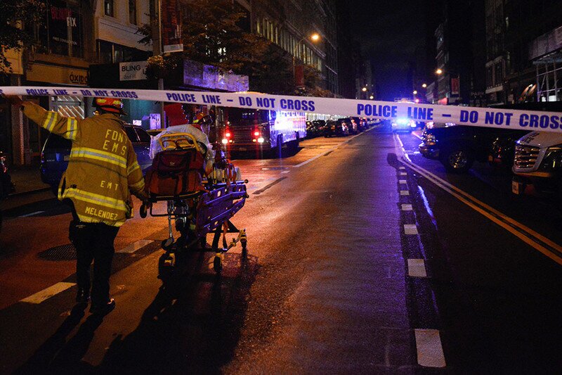 Взрывы в Нью-Йорке и Нью-Джерси: 29 раненых