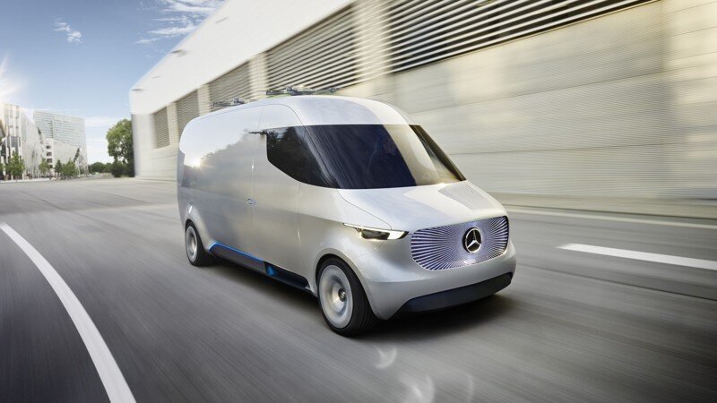 Mercedes-Benz Vision Van: будущее доставки товаров