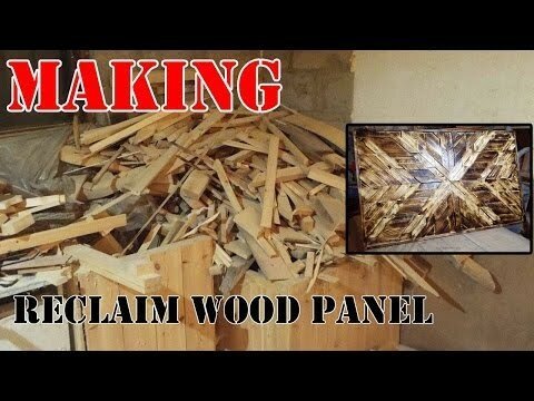 Как из дров сделать декоративную панель