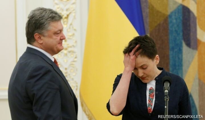 Савченко обвинила Порошенко в передаче армии бракованных БТРов