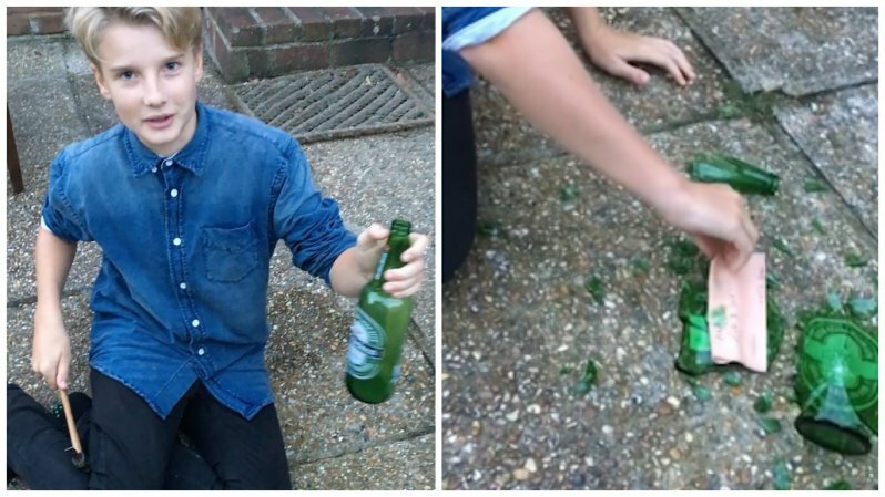 Подросток нашел худшее в мире послание в бутылке