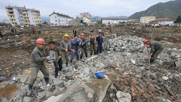 Жертвы наводнения в КНДР становятся заложниками ядерного противостояния