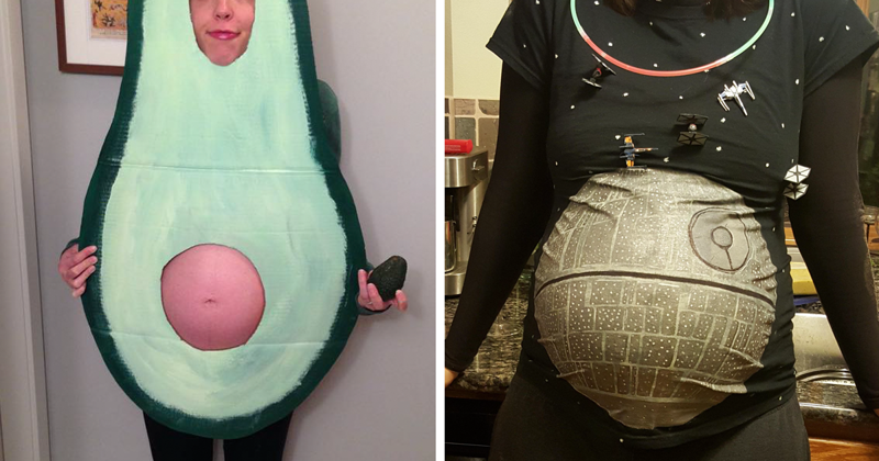 40 беременных женщин, которые подготовили самые оригинальные костюмы на Хэллоуин
