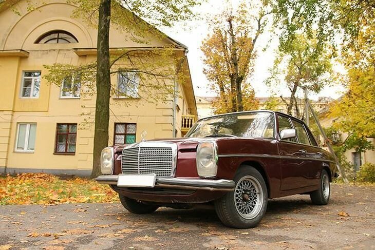 Бизнес-класс 70-х: тест-драйв Mercedes-Benz W115