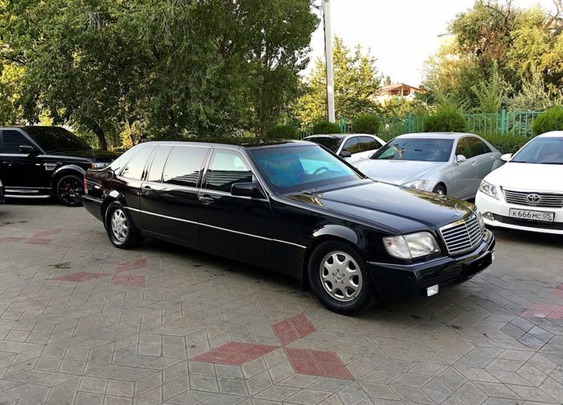 Бронированный лимузин Mercedes-Benz W140