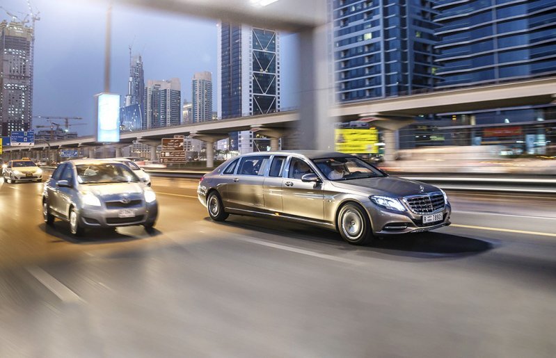 Тест нового Mercedes-Maybach Pullman