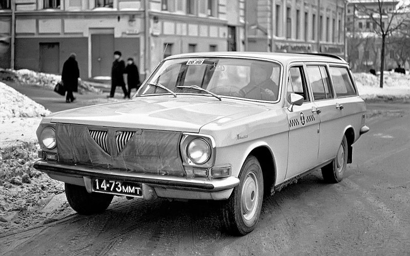 История cоветского такси в картинках