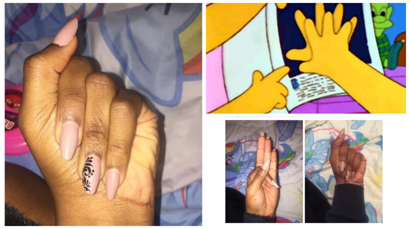 Девушка сфотографировала свои ногти и стала международным мемом