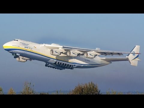 Ан-225 «Мрия» — самый большой грузовой самолет