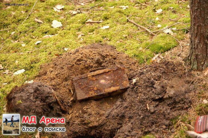 Клад это почти всегда страх. Фото одной находки