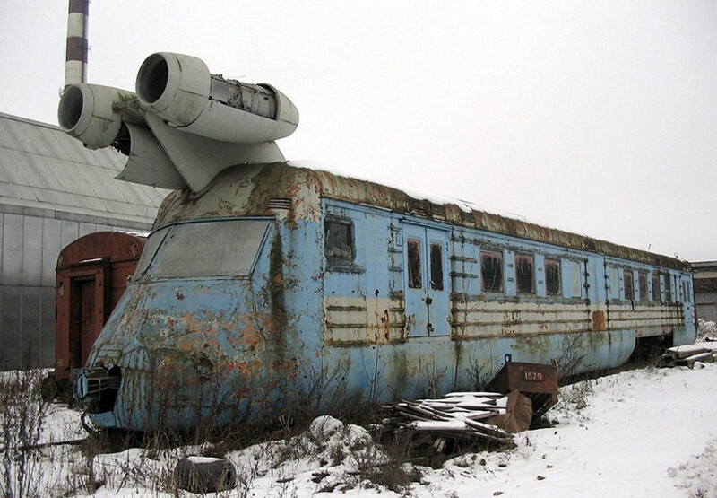 Советский реактивный поезд, который должен был изменить будущее