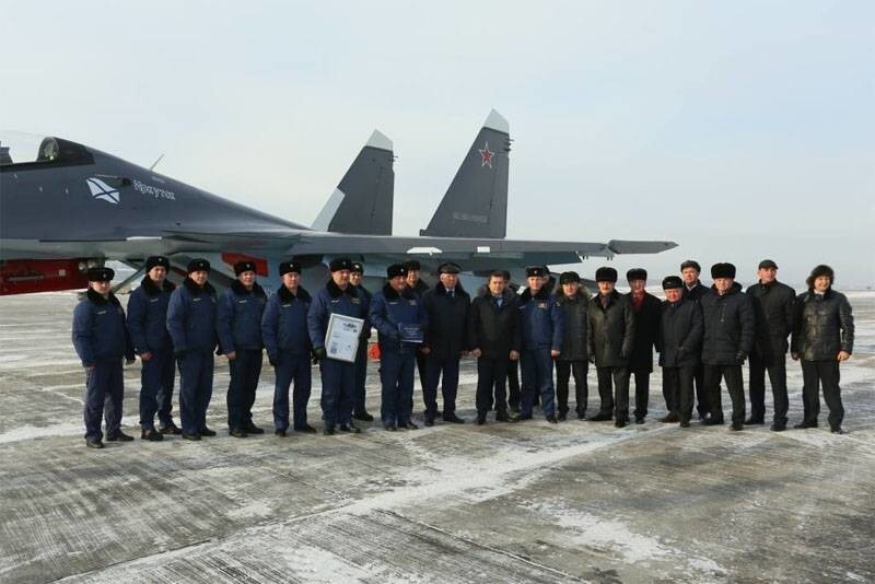 Новая партия Су-30СМ передана морской авиации ВМФ РФ