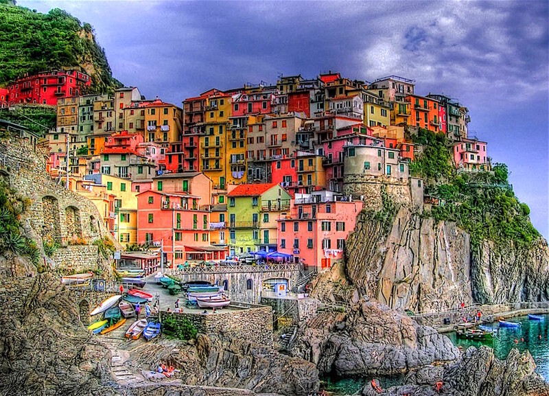Самые разноцветные города мира