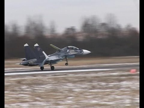 Первый новейший Су-30СМ прибыл в Черняховск 