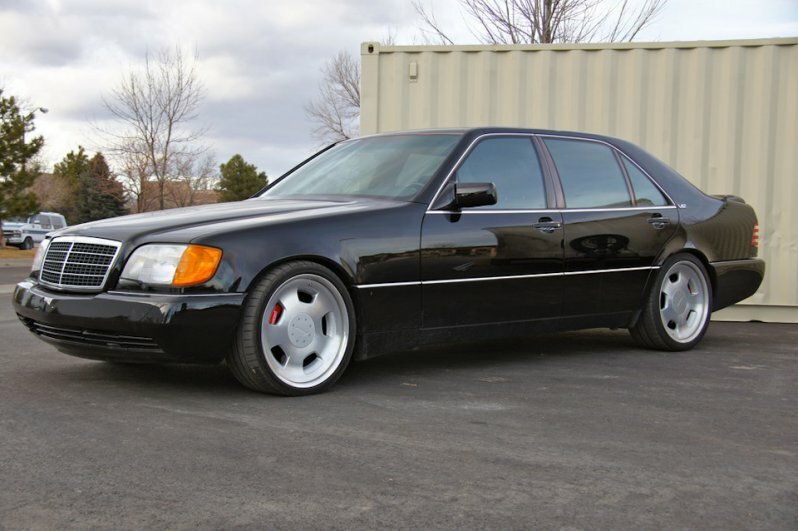 Mercedes-Benz W140 S74 by RENNtech - привет из 90-х