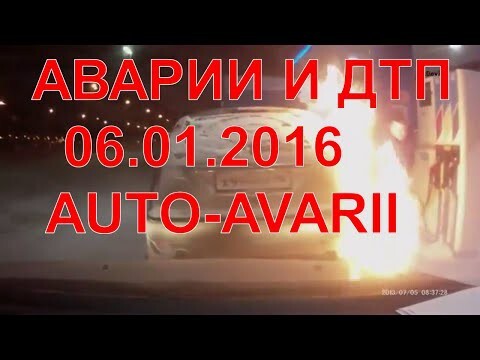 Аварии и дтп видео подборка,январь 2016