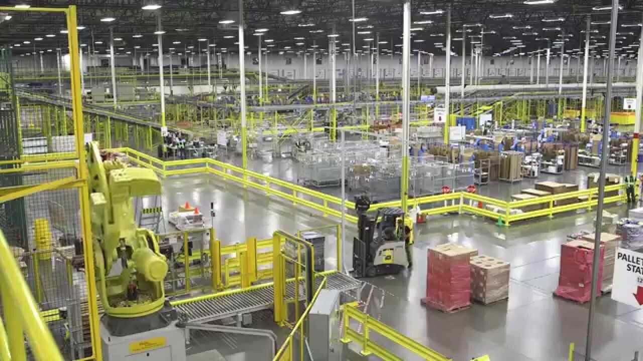 Работа склада Amazon