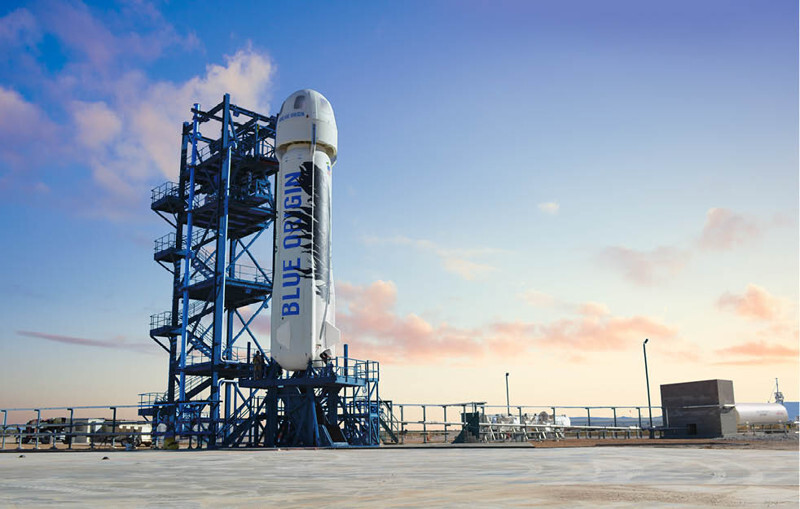 Blue Origin осуществила повторный старт и посадку корабля New Shepard