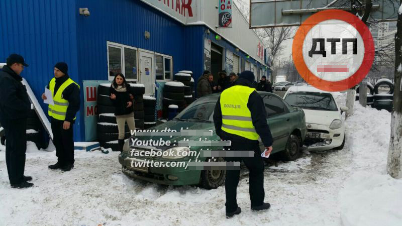 Жуткое ДТП в Киеве, где Фиат искалечил человека