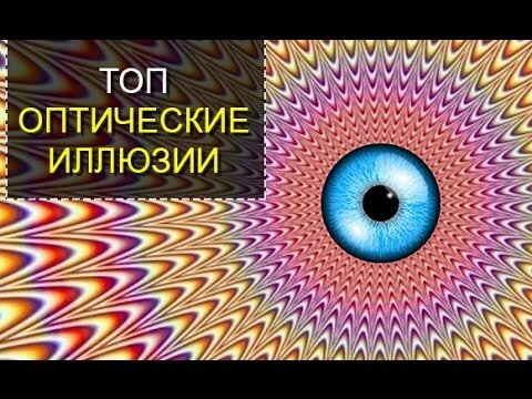 ТОП 5 Оптические иллюзии. Обман зрения