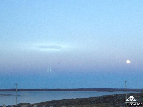 В Арктике засняли необычное явление