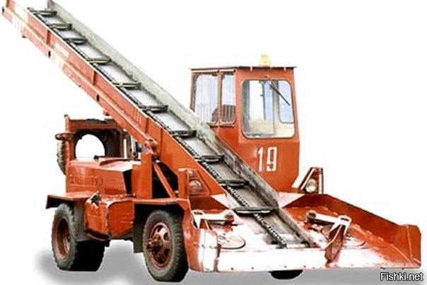 На днях услышал жаргонное название такой снегоуборочной машины (у нее лапы ха...