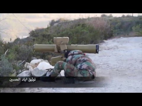 Сирийская армия выносит бармалеев