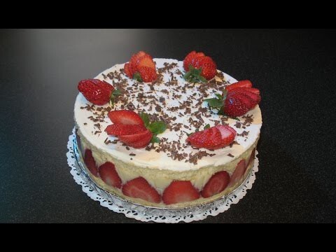 Прекрасный десерт - торт Фрезье