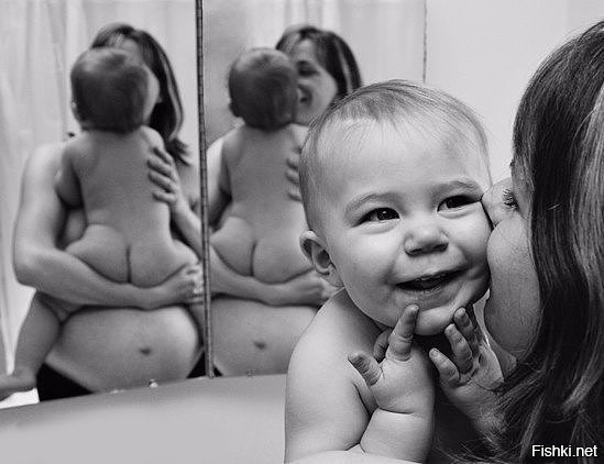 - Мама, а тебе лялю в животик Бог посадил