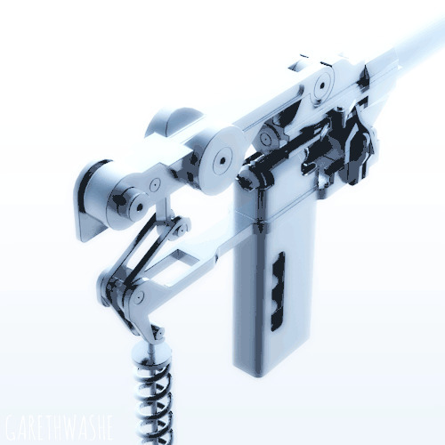 Наглядная 3D-анимация механизмов работы огнестрельного оружия