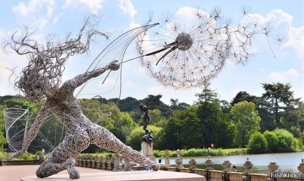 Проволочная скульптура