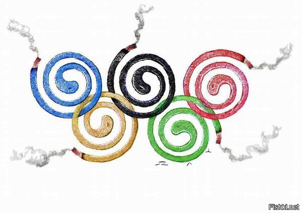 &quot;Кольца&quot; летних олимпийских игр 2016 в Рио-де-Жанейро