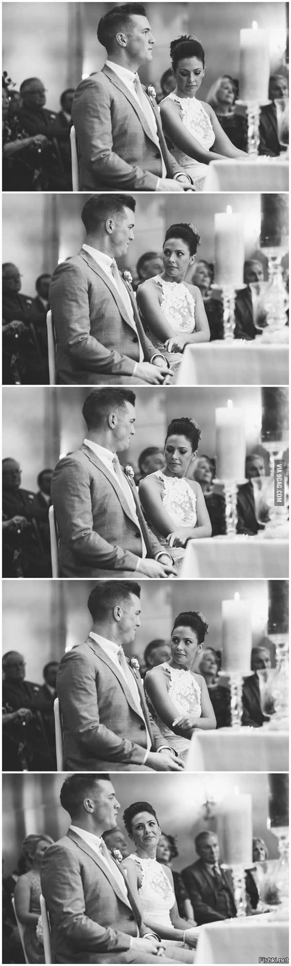 Жених пытается спрятать свою любовь к невесте