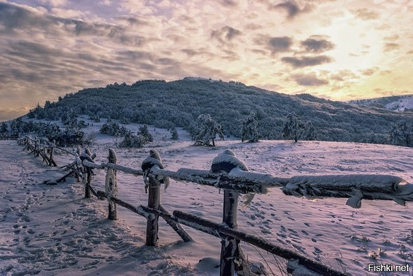 Зима на Ай‑Петри, Крым