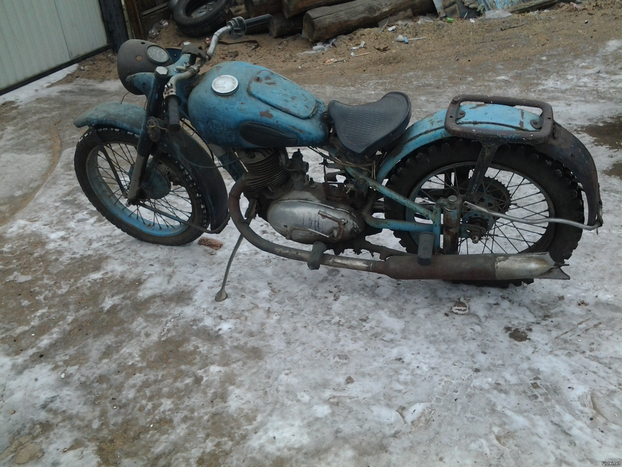 Вот такую мотыгу отдали мне под реставрацию