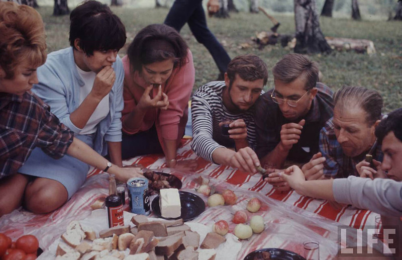Советская молодежь на снимках американского фотографа