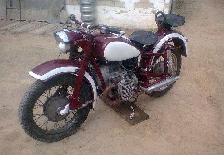 Восстановление мотоцикла К-750