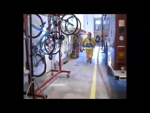 Опасная профессия - пожарный 