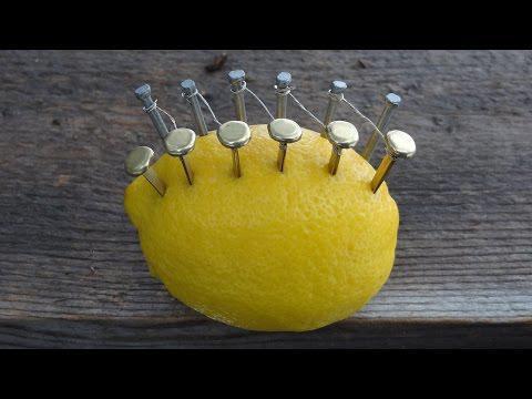 Как развести огонь с помощью лимона