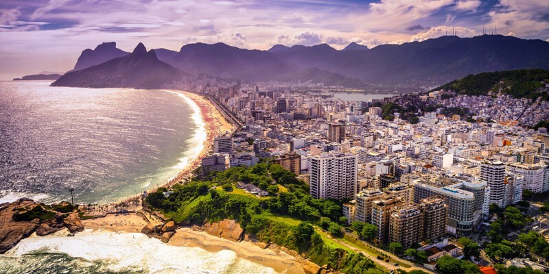 Rio Район Ipanema Едем на олимпиаду