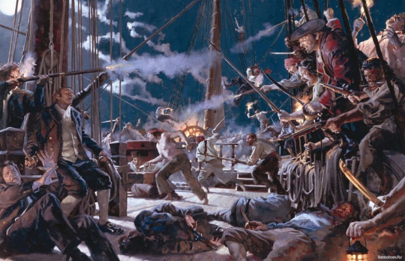 Как пираты управляли кораблями