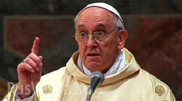 Римская зрада: Папа Римский призвал закончить войну на Украине