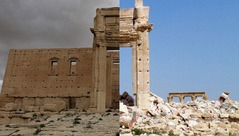 Вот так теперь выглядит освобожденная от ИГ Пальмира
