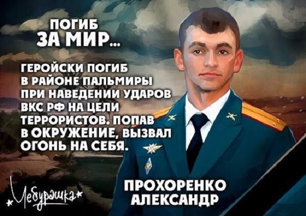 Погиб за МИР!
