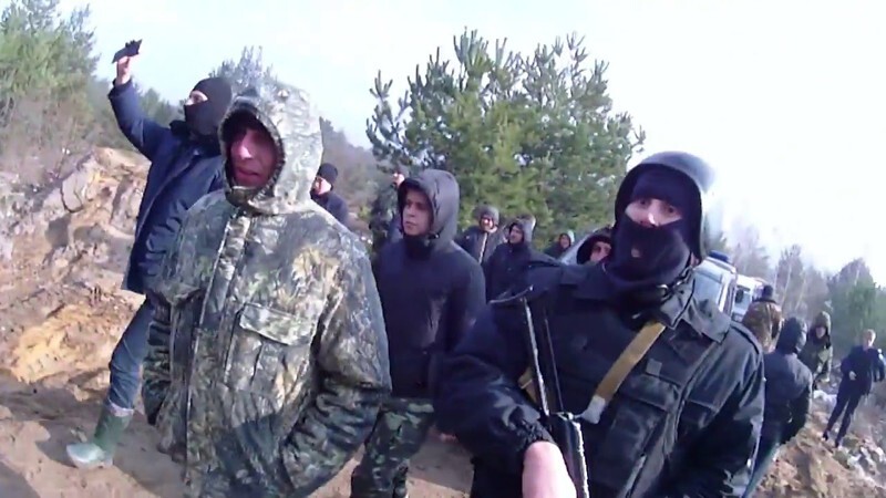 Янтарные войны на Украине: в ход пошло оружие