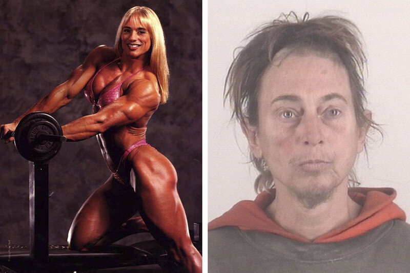 Женщины до и после стероидов