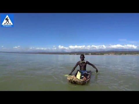 Рыбалка в Африке на озере Баринго 