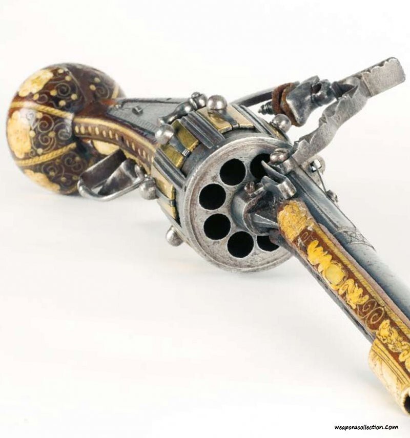 Старейший в мире револьвер был изготовлен в 1597 году